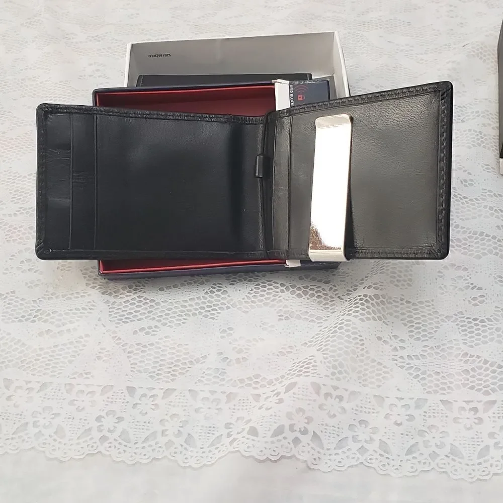 English Laundry Money Clip Wallet New